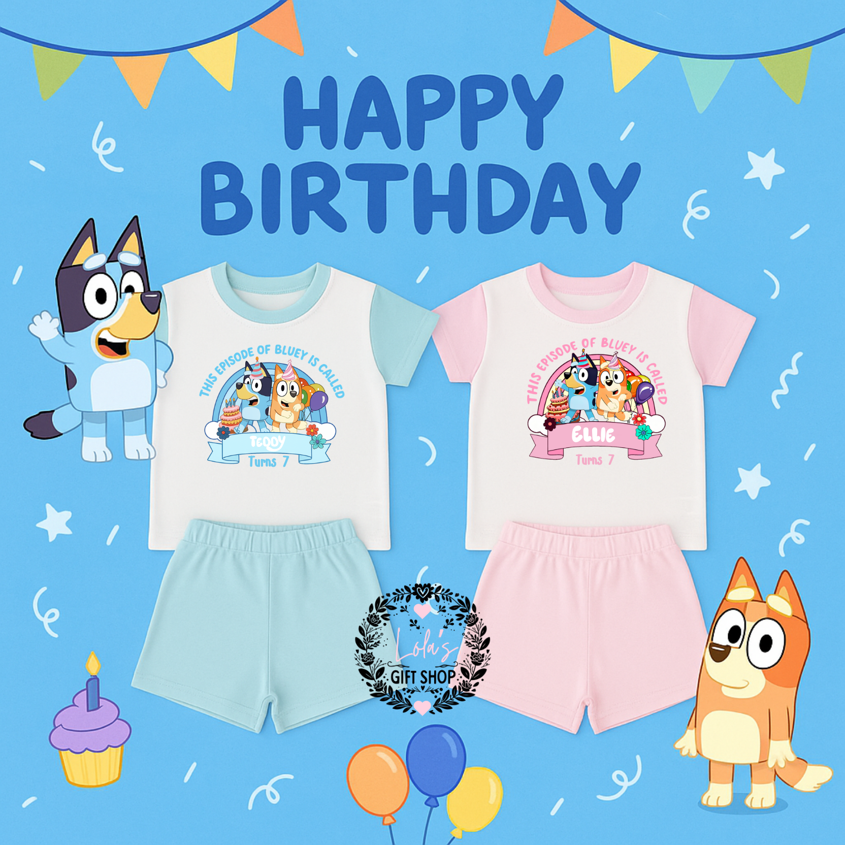This episode is called birthday short pjs
