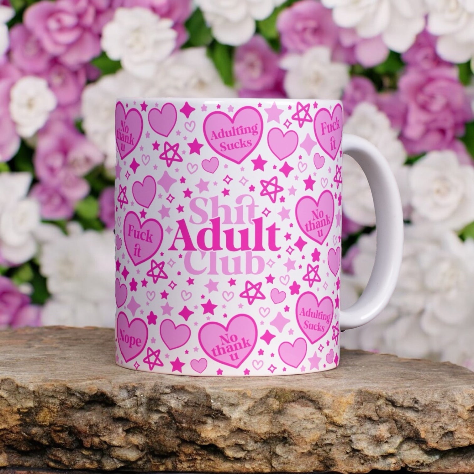 11oz shit adult club mug