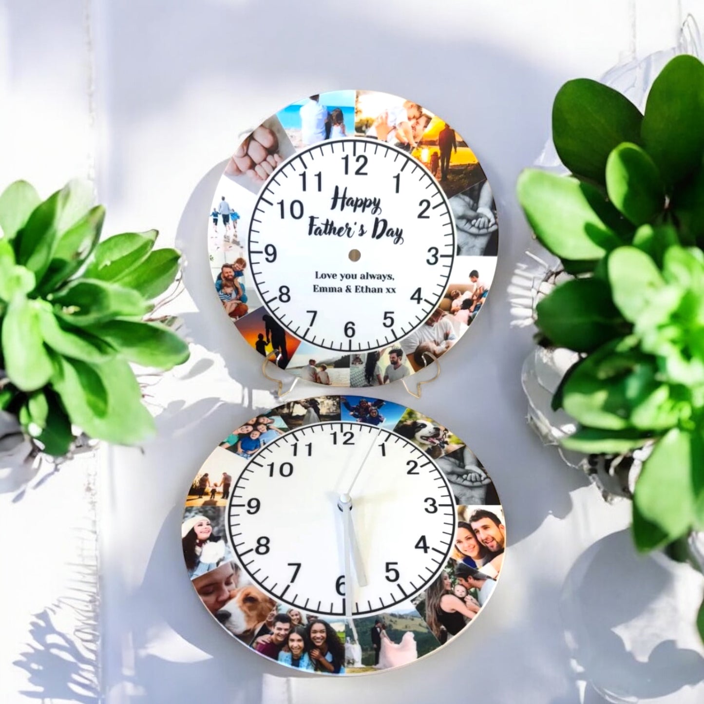 Personalised photo clocks