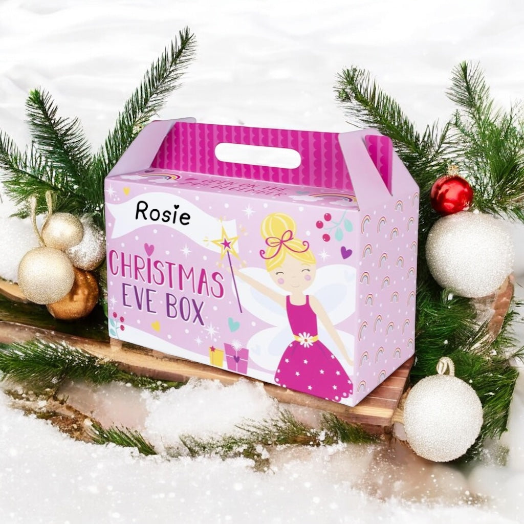 Dino/unicorn Christmas Eve giftbox