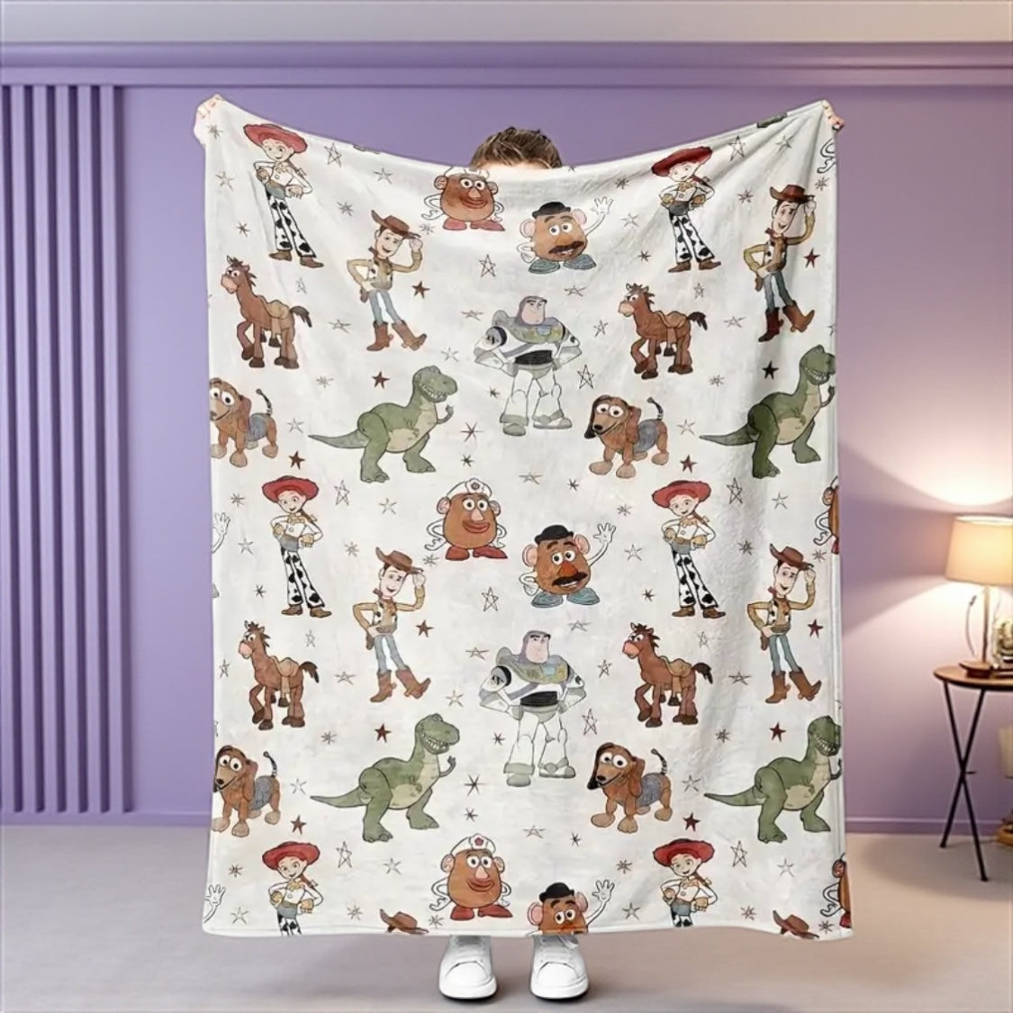 Fleece you got a friend in me blanket