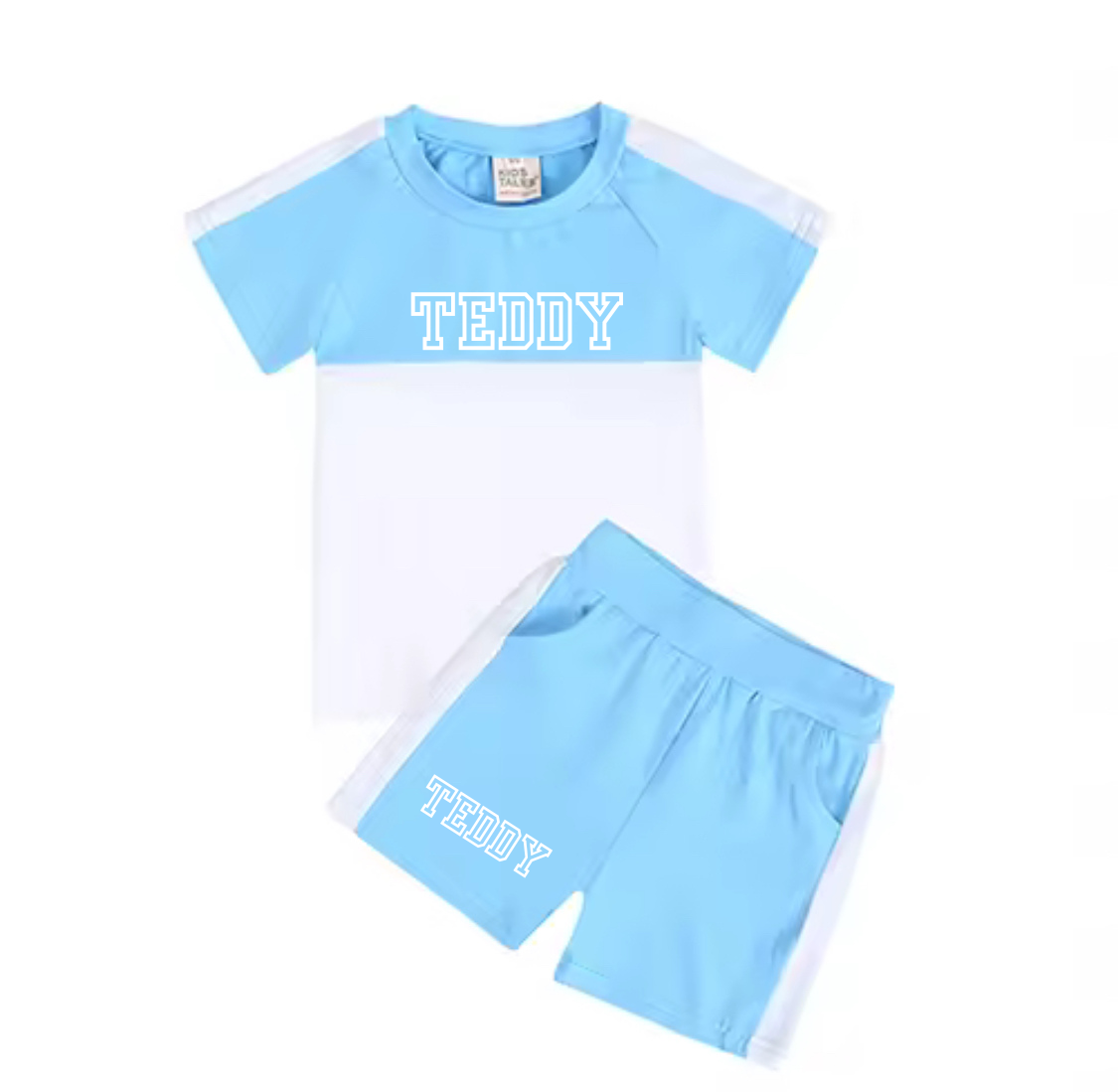 Personalised short varsity sets