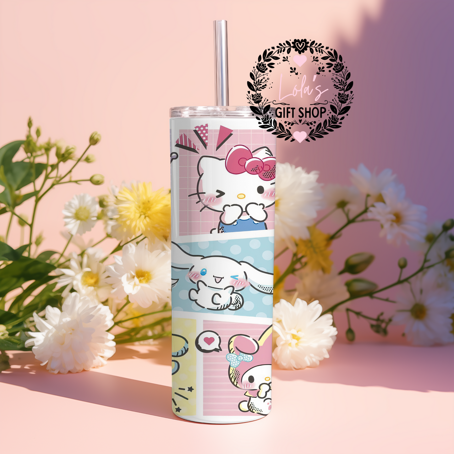 Sanrio character 20oz tumbler