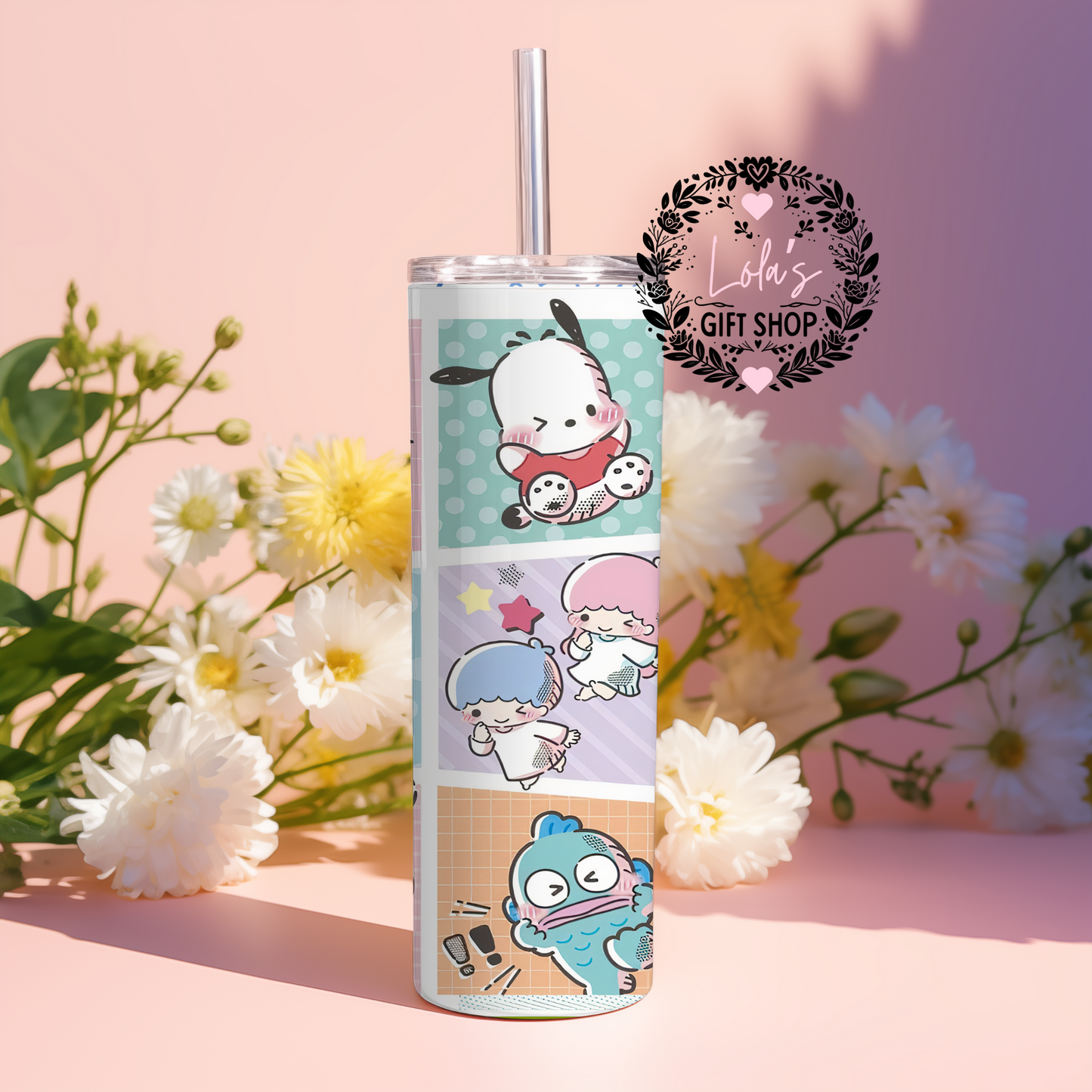 Sanrio character 20oz tumbler