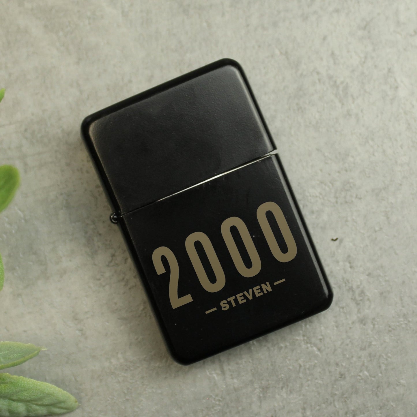 Personalised black name and date lighter - Lola’s gift shop <3Personalised black name and date lighterLola’s gift shop <3