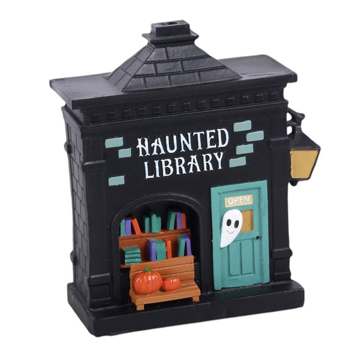 Haunted Library Incense Cone Holder