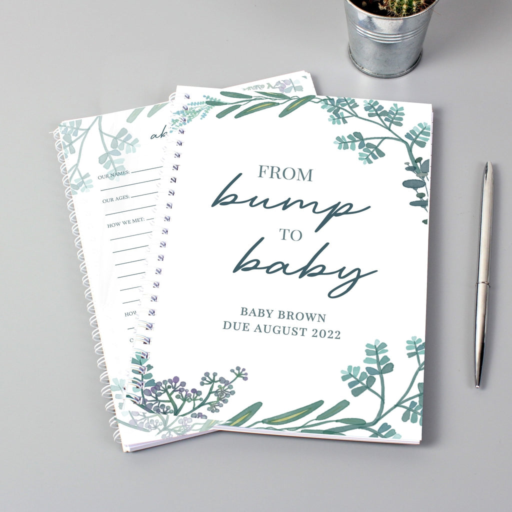 Personalised bump to baby notebook - Lola’s gift shop <3Personalised bump to baby notebookLola’s gift shop <3