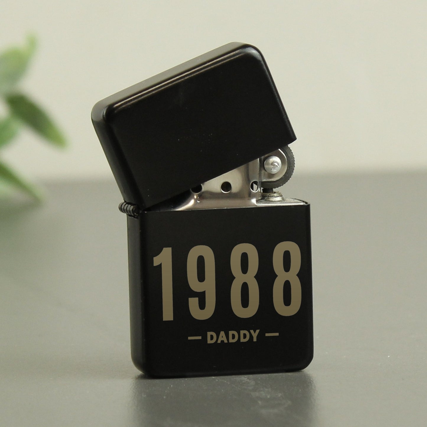 Personalised black name and date lighter - Lola’s gift shop <3Personalised black name and date lighterLola’s gift shop <3