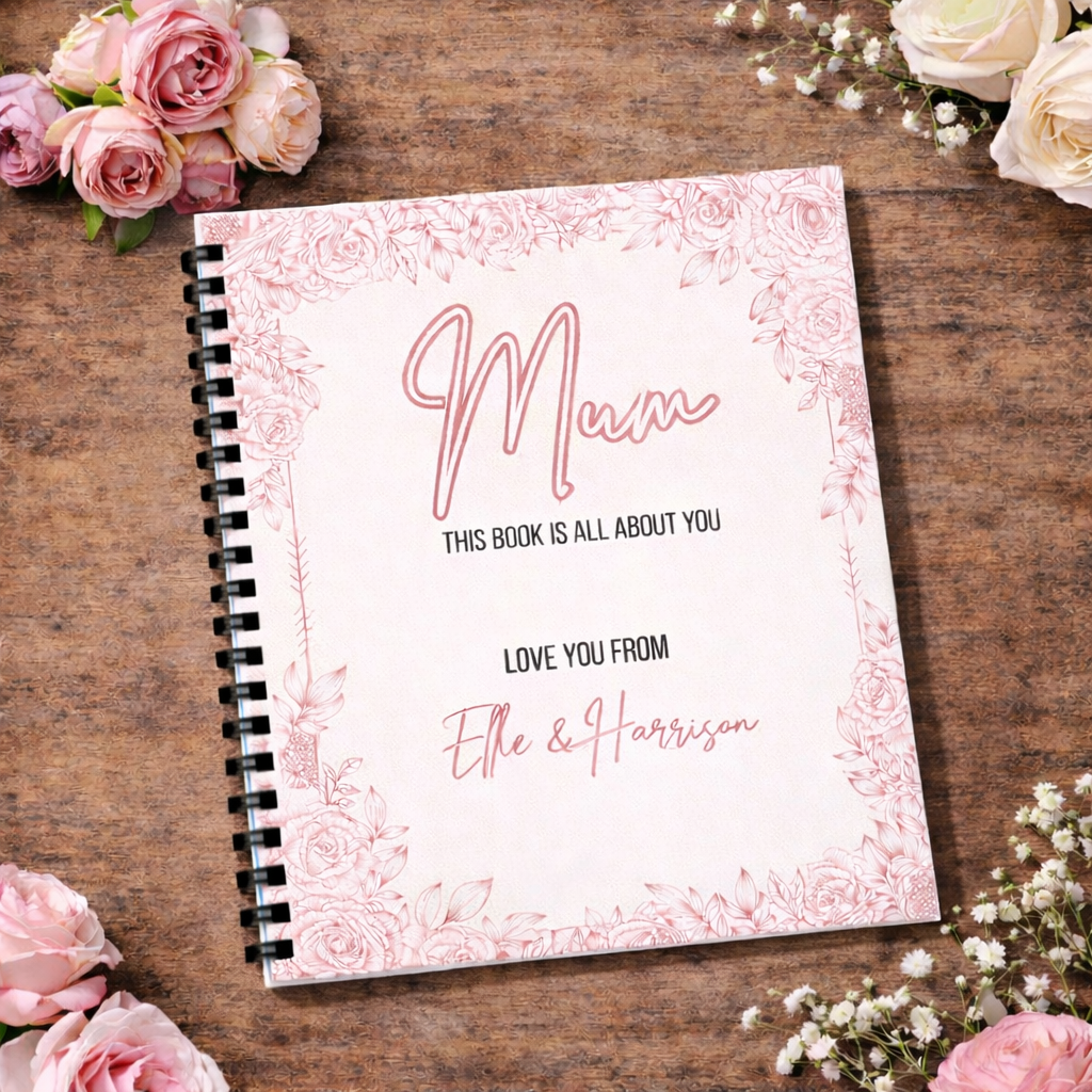 Mum memory book a4 keepsake