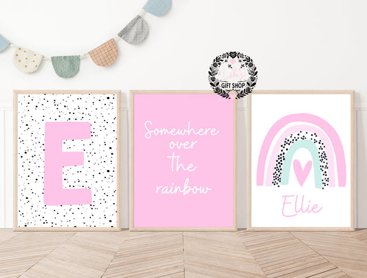 Personalised over the rainbow bedroom prints or download - Lola’s gift shop <3Personalised over the rainbow bedroom prints or downloadLola’s gift shop <3