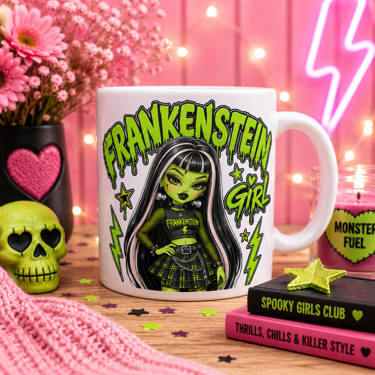 Frankenstein girl 11oz mug