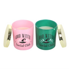 *Set of 2 Good Witch and Bad Witch Scented Glass Candles (12/24)