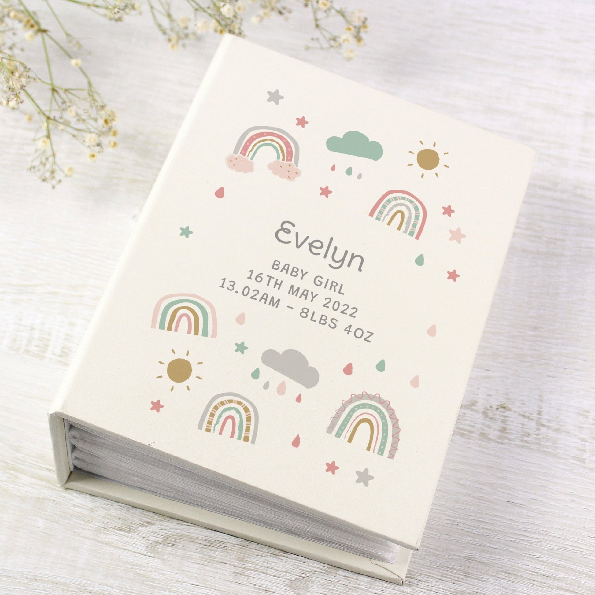 Personalised rainbow photo album - Lola’s gift shop <3Personalised rainbow photo albumLola’s gift shop <3