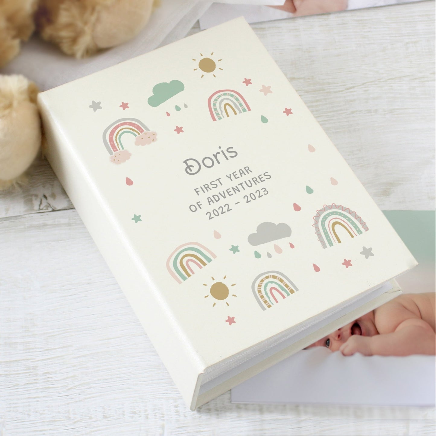 Personalised rainbow photo album - Lola’s gift shop <3Personalised rainbow photo albumLola’s gift shop <3