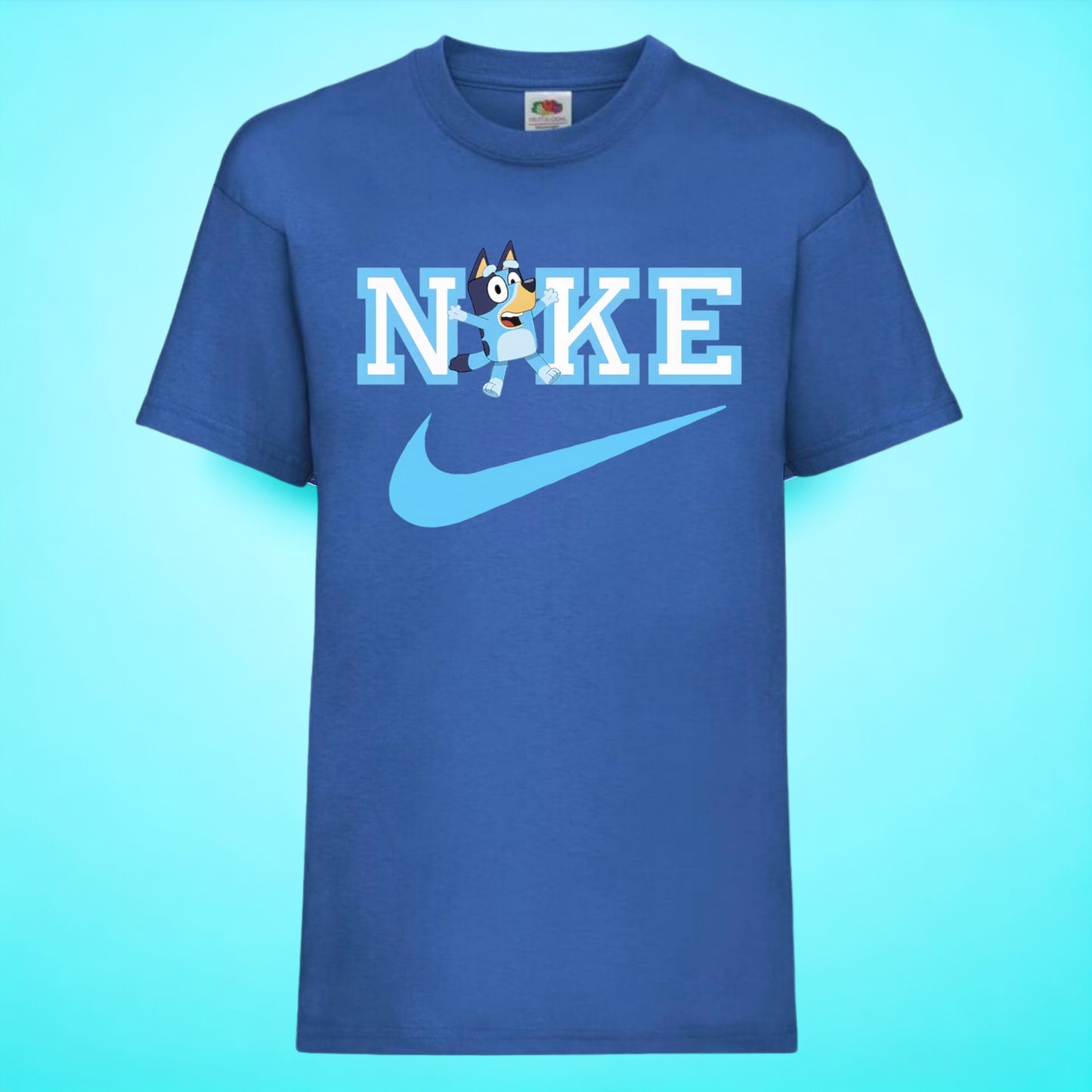 Create your own character swoosh tick T-shirts