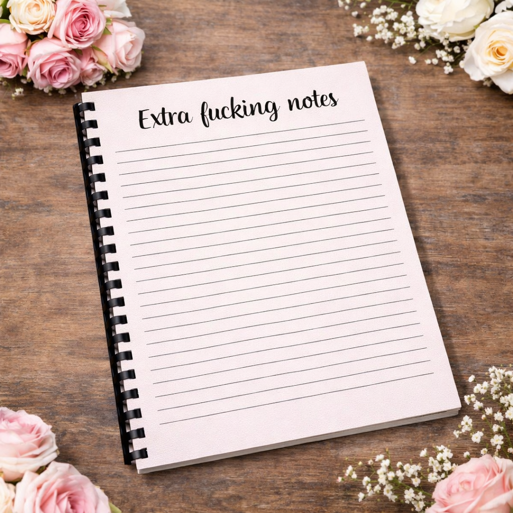 Getting F*cking Organised (Kinda) – Undated Planner