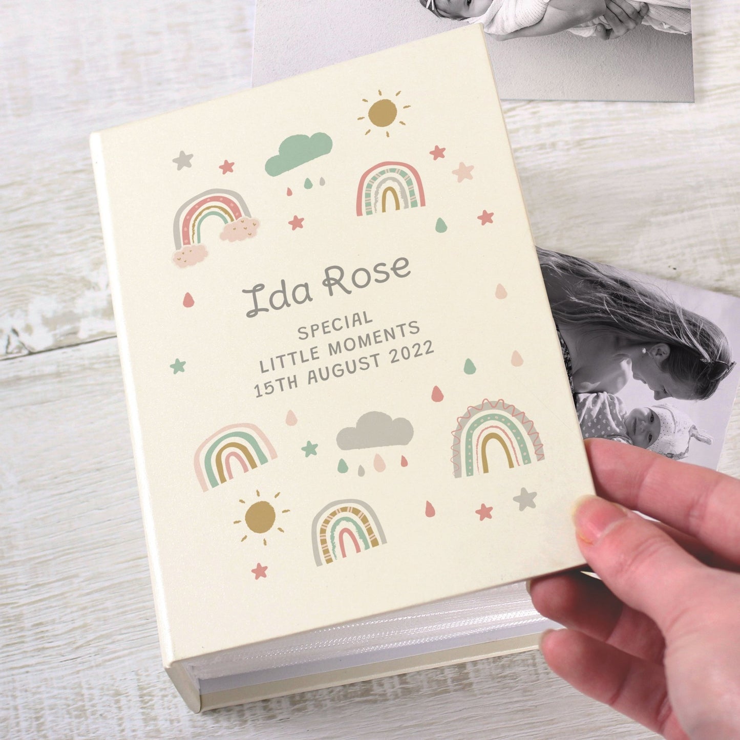 Personalised rainbow photo album - Lola’s gift shop <3Personalised rainbow photo albumLola’s gift shop <3