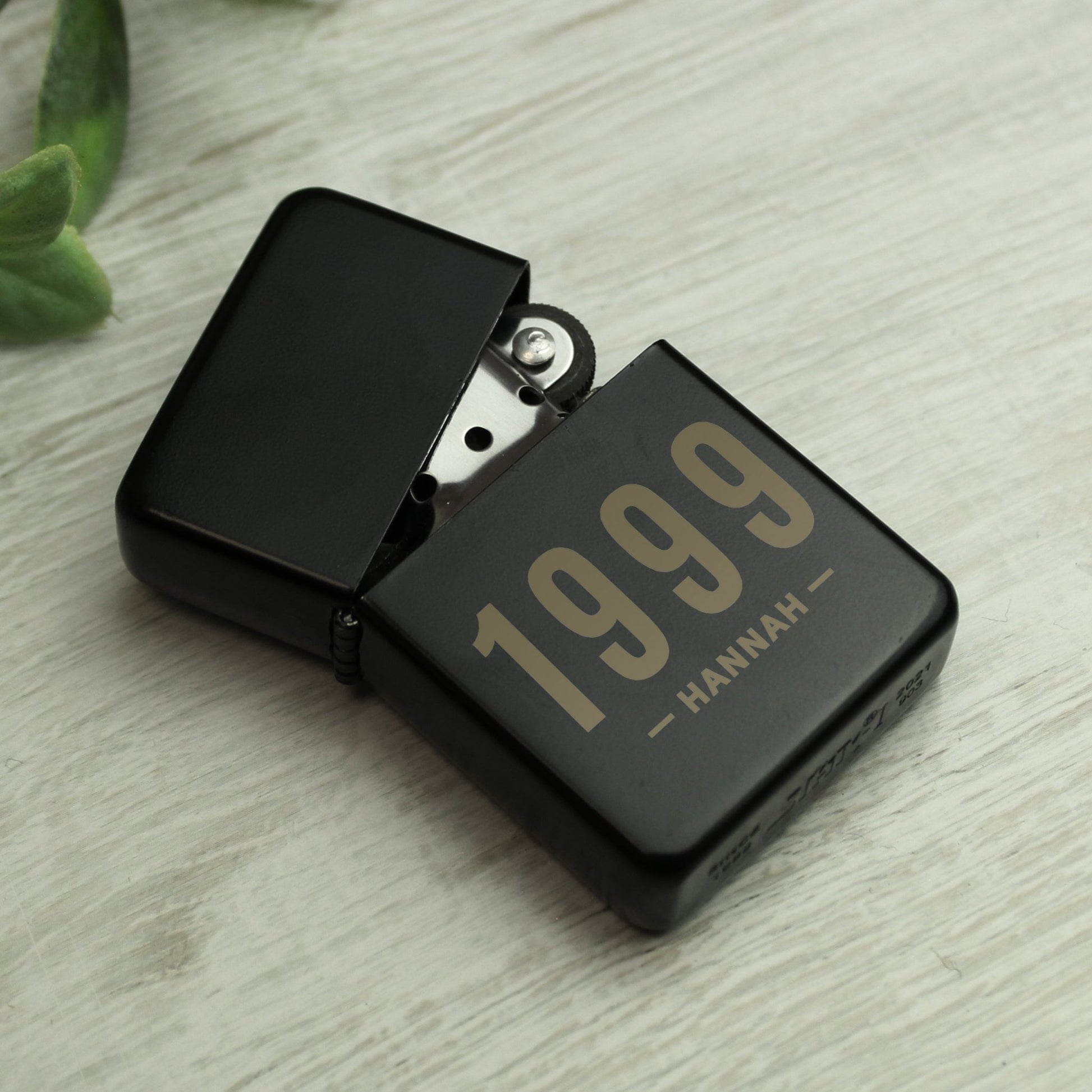 Personalised black name and date lighter - Lola’s gift shop <3Personalised black name and date lighterLola’s gift shop <3