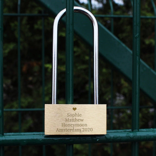 Personalised Any Message Padlock - Lola’s gift shop <3Personalised Any Message PadlockLola’s gift shop <3