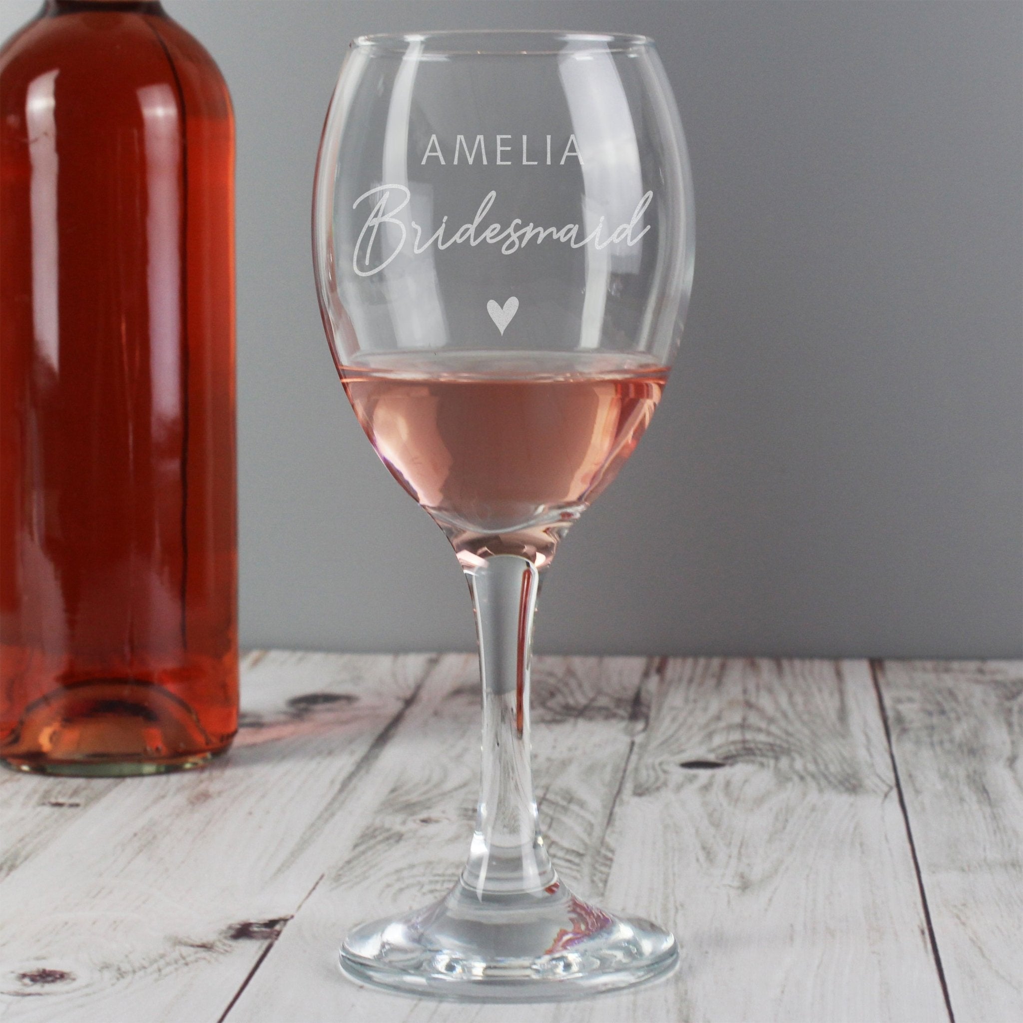 Personalised bridal party wine glasses - Lola’s gift shop <3Personalised bridal party wine glassesLola’s gift shop <3