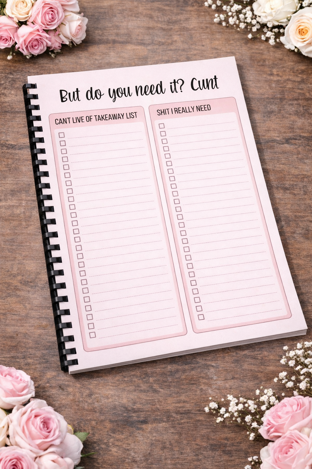 Getting F*cking Organised (Kinda) – Undated Planner