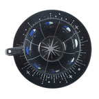Blue Moon Phase Teacup and Saucer