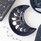 Coming soon -Blue Moon Phase Crescent Moon Trinket Dish