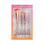IT'S A VIBE | FEEL THE BEAT 4 PC FACE & EYE BRUSH SET