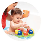 Tomy Toomies Bath Playset Octopals