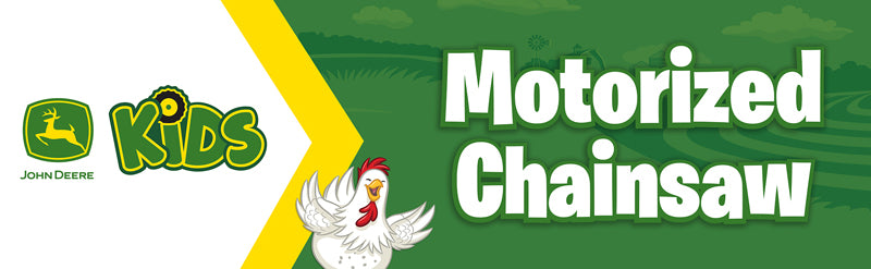 Tomy John Deere Motorised Chainsaw