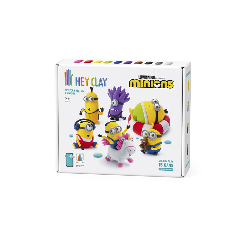 Hey Clay Minions Large 15 Can Set