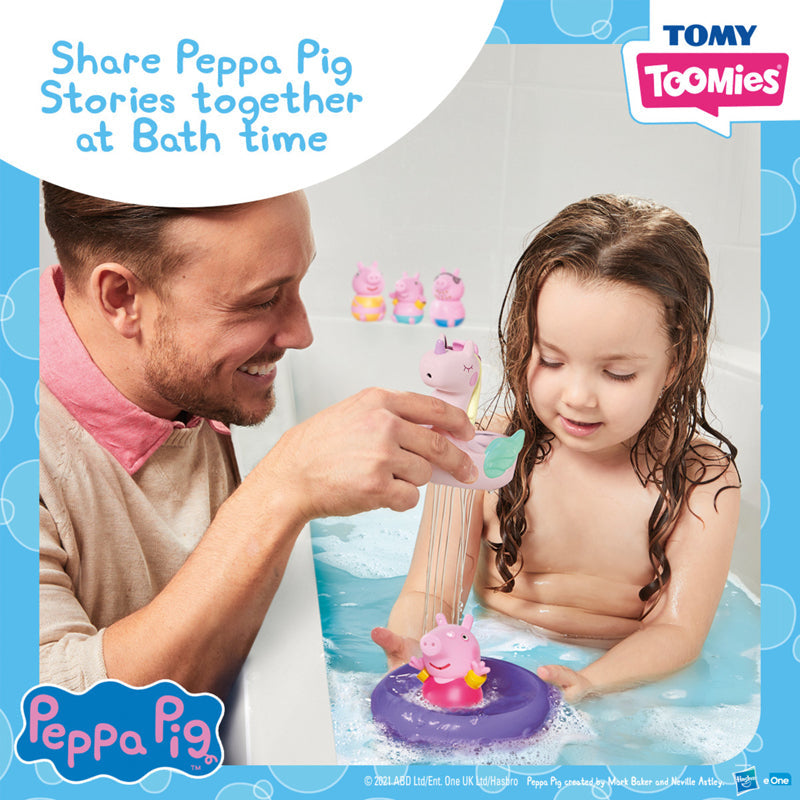 Tomy Toomies Peppa Pig Bath Set