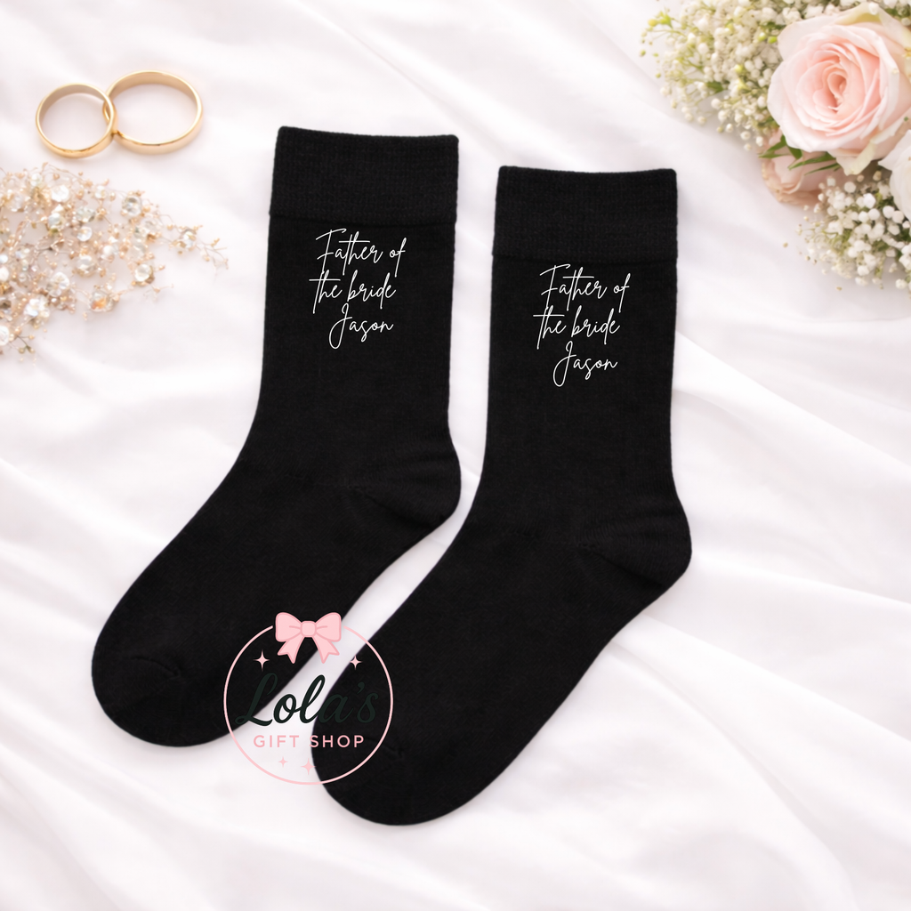 Personalised men’s socks