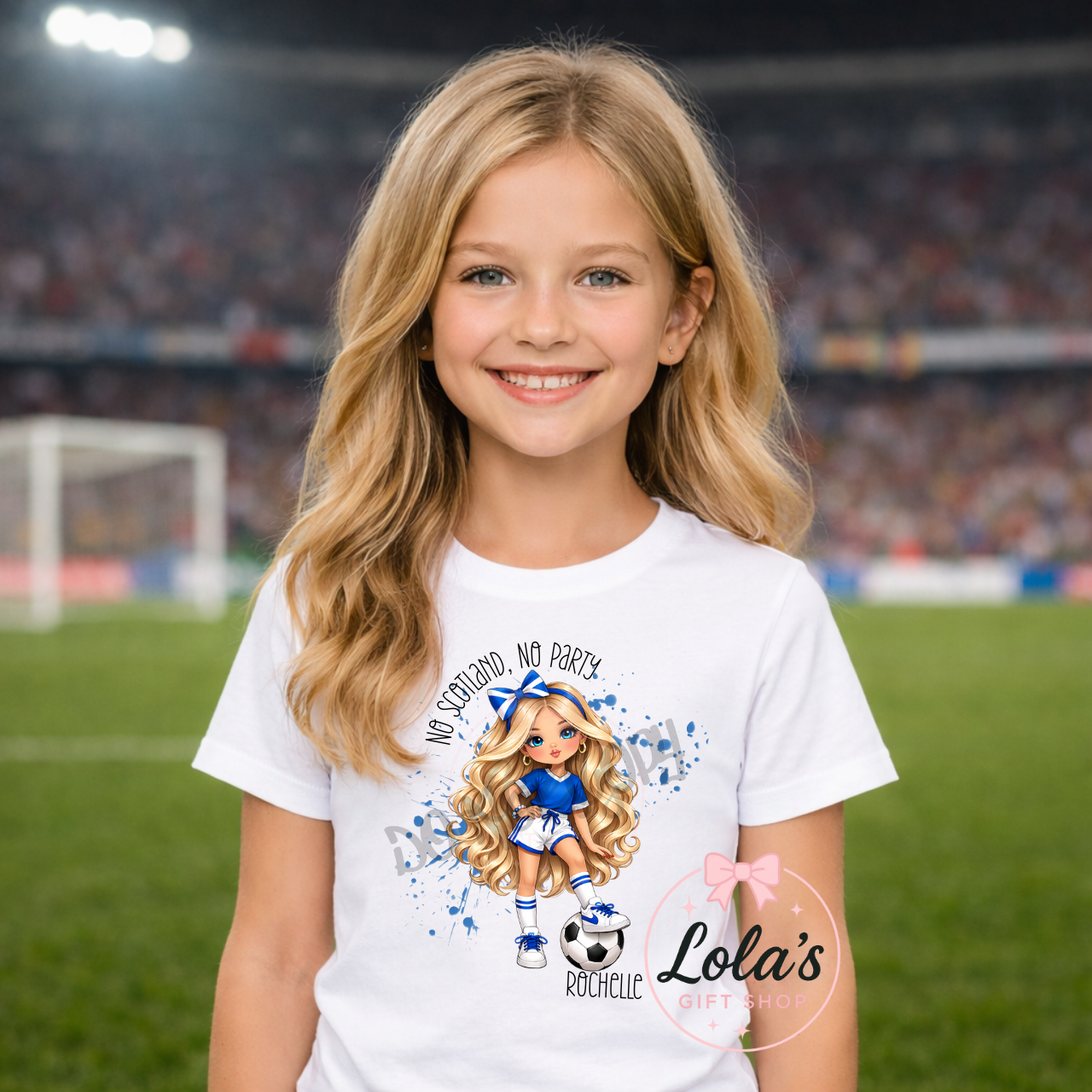 No Scotland no party football tops