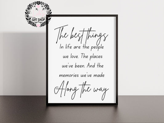 The best things print or download - Lola’s gift shop <3The best things print or downloadLola’s gift shop <3