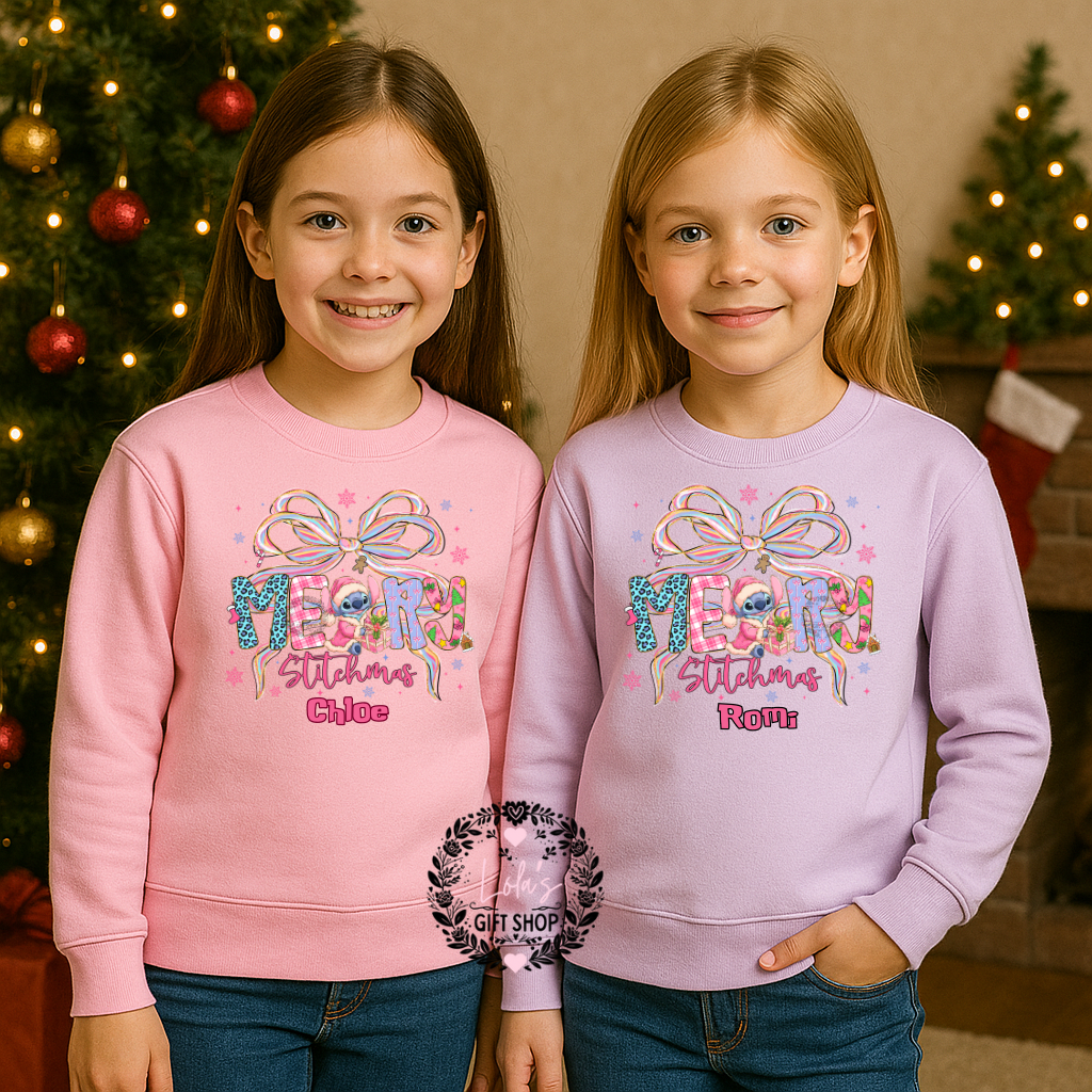 Merry stitchmas sweatshirts