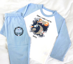 Space animals personalised pyjamas