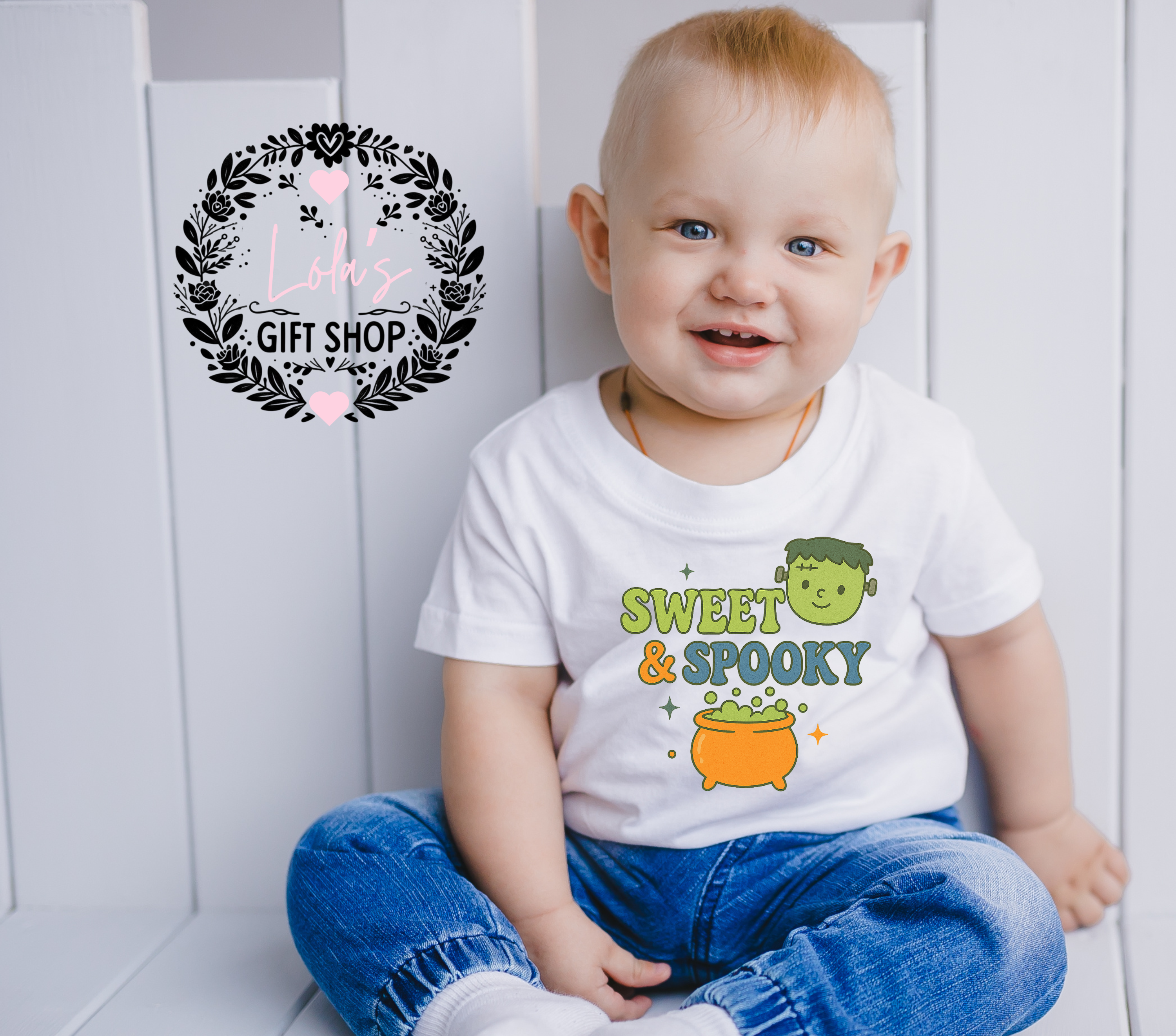 sweet and spooky vest/tshirt