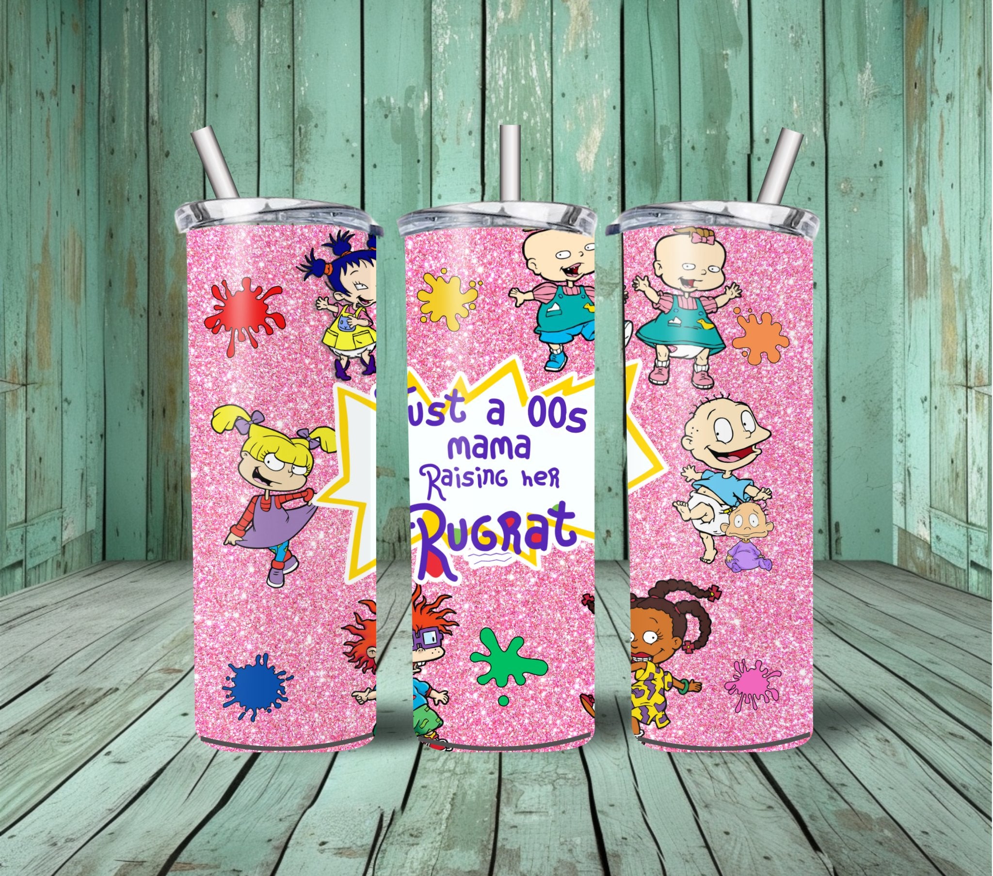 Just a mum rugrat tumbler 20oz - Lola’s gift shop <3Just a mum rugrat tumbler 20ozLola’s gift shop <3