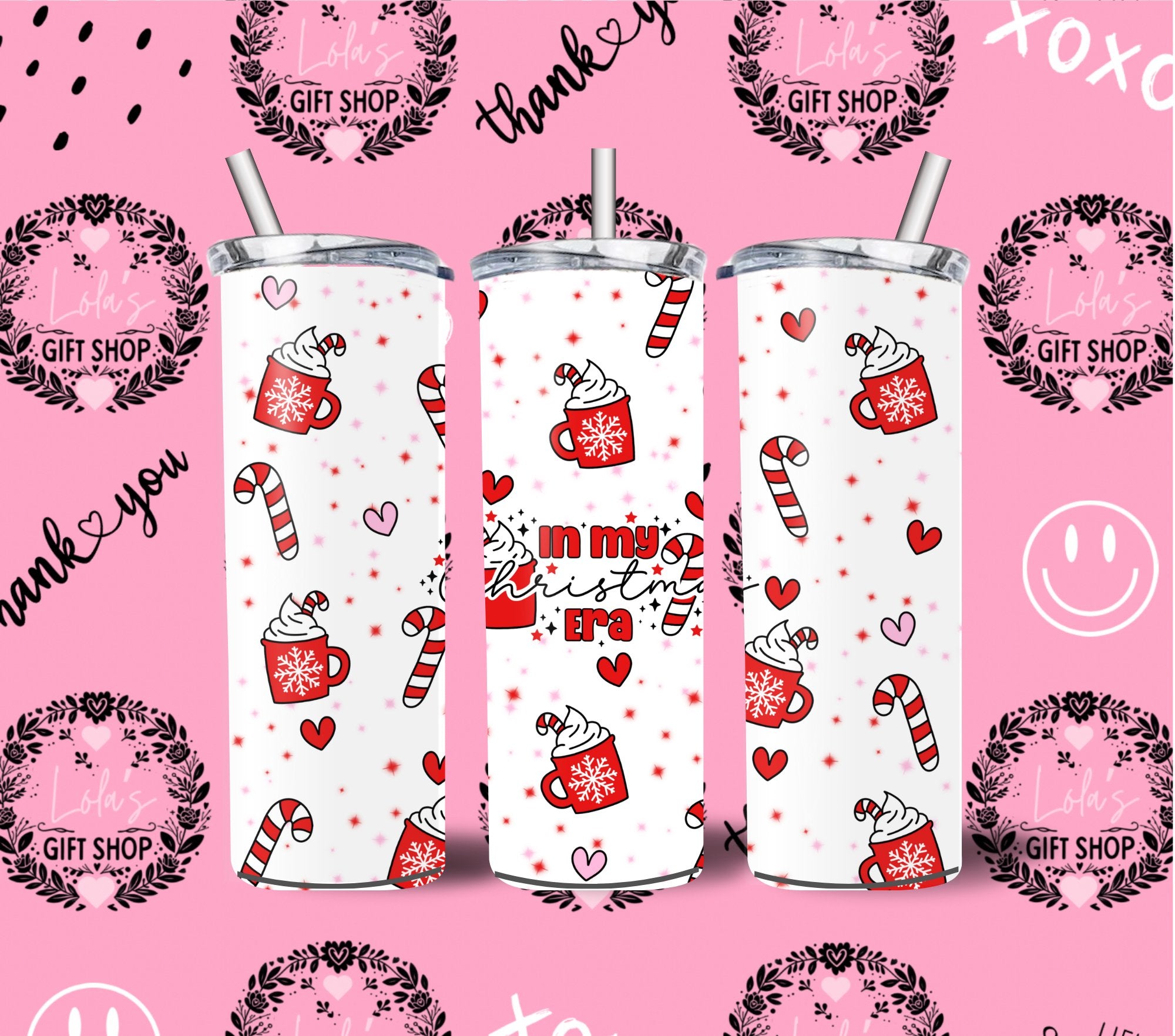 Christmas tumbler era 20oz tumbler - Lola’s gift shop <3Christmas tumbler era 20oz tumblerLola’s gift shop <3