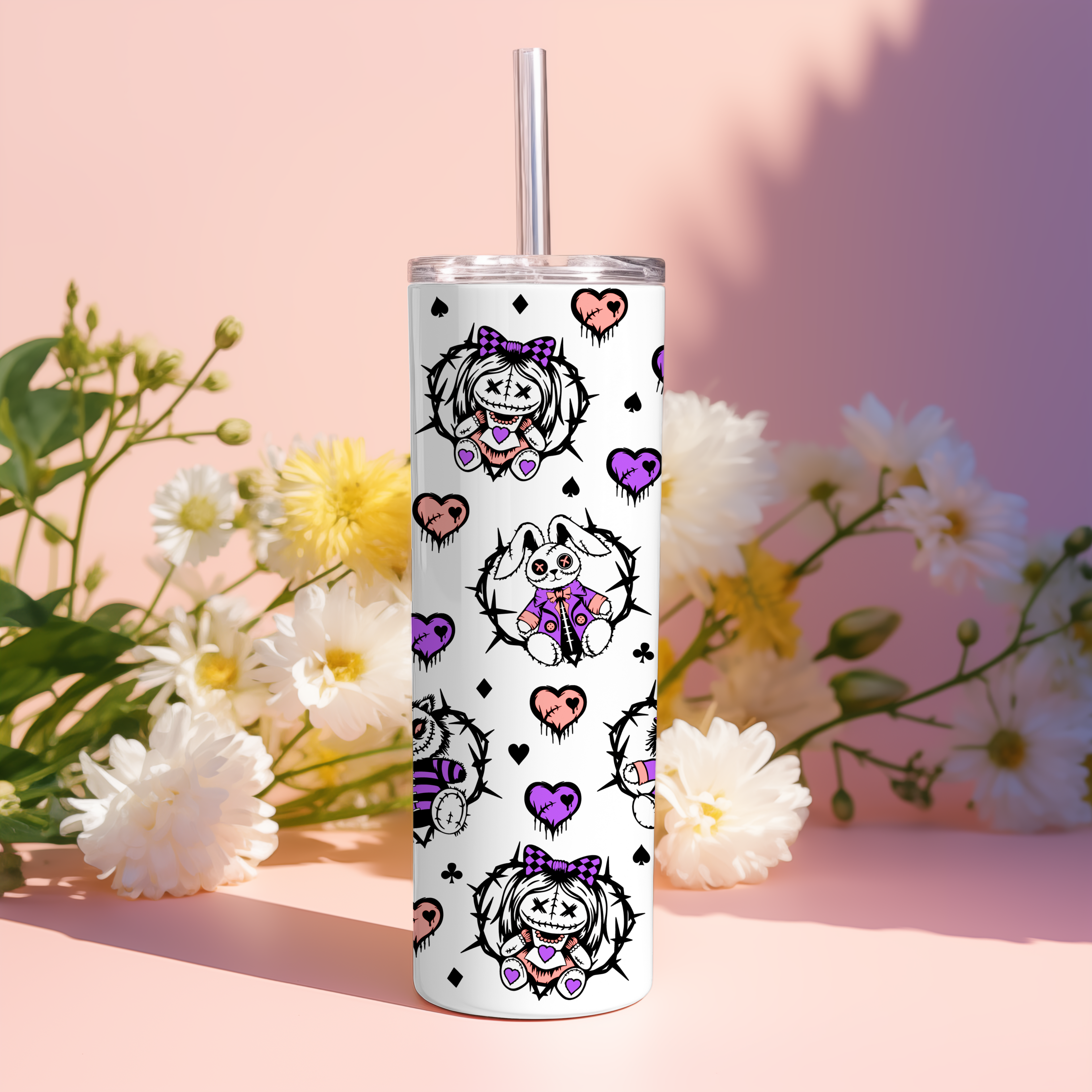Spooky wonderland 20oz tumbler