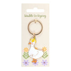 Waddle On Duck Keyring
