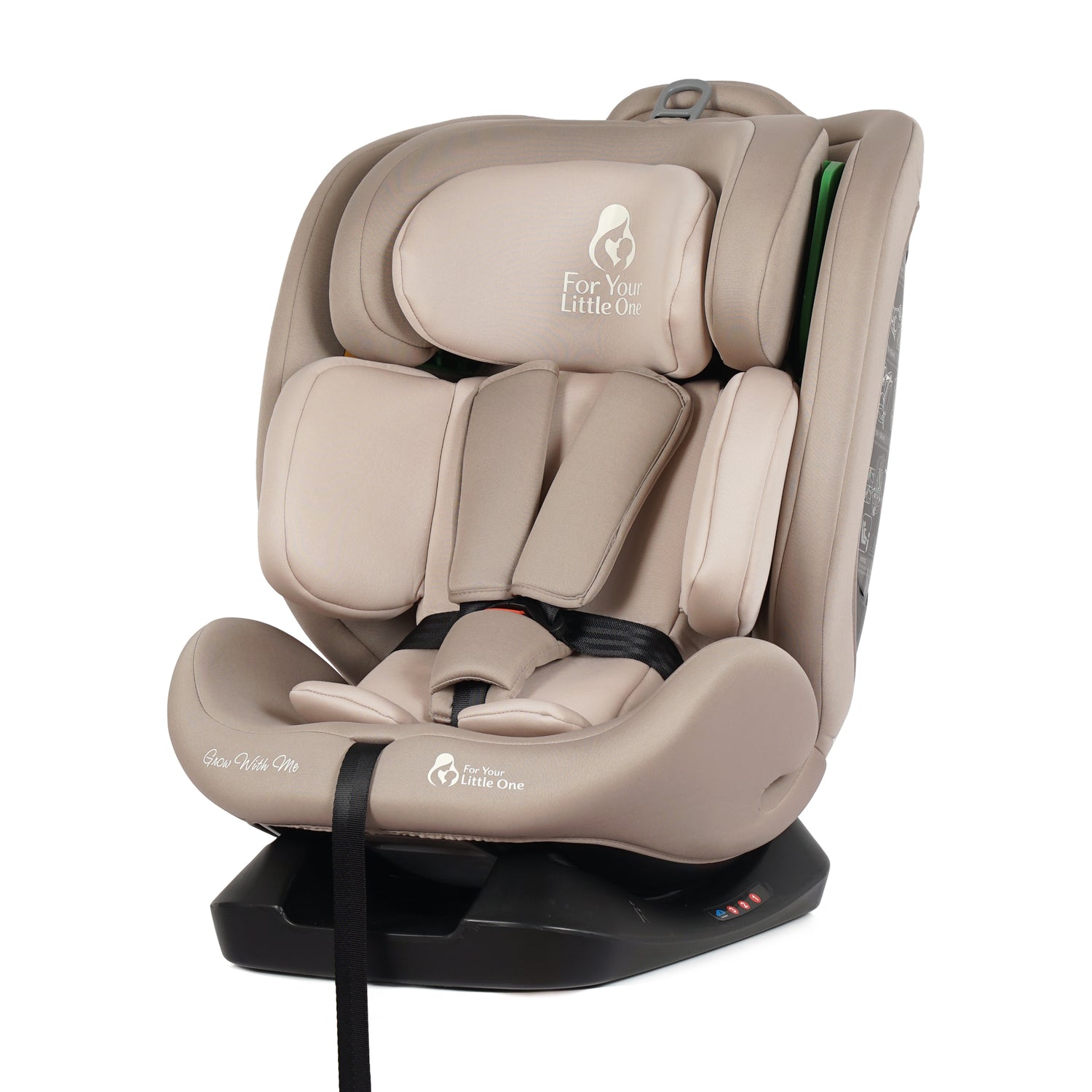 For Your Little One GrowWithMe 0/1/2/3 i-Size Car Seat - Latte Beige (Birth-12 Years)