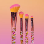 IT'S A VIBE | FEEL THE BEAT 4 PC FACE & EYE BRUSH SET