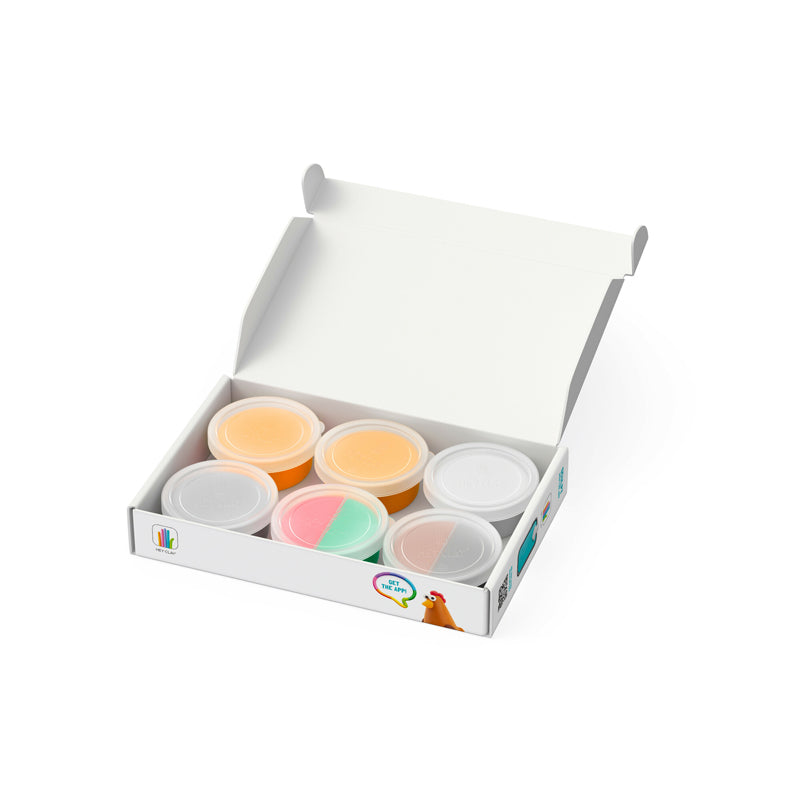 Hey Clay Farm Birds Medium Set