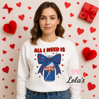 All Need is energy drink sweatshirt