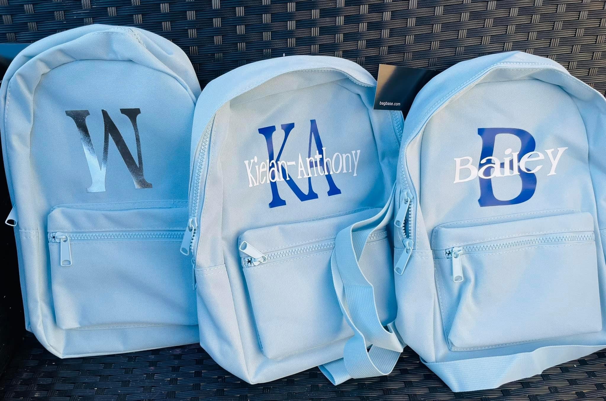 7l personalised backpacks - Lola’s gift shop <37l personalised backpacksLola’s gift shop <3