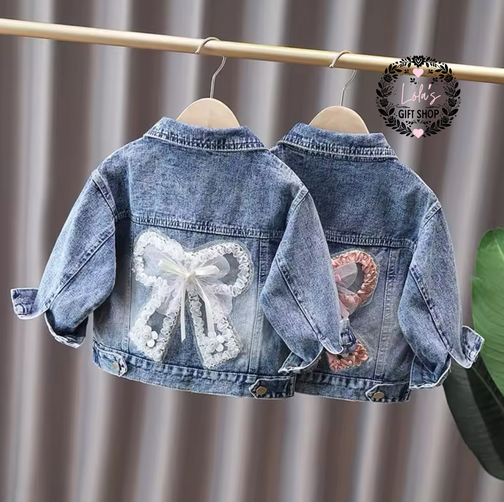 Personalised bow style jacket