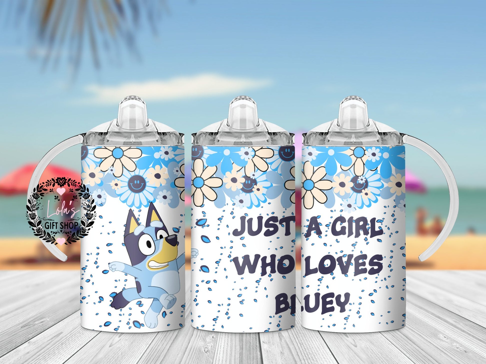 Just a girl Bluey 12oz tumbler - Lola’s gift shop <3Just a girl Bluey 12oz tumblerLola’s gift shop <3