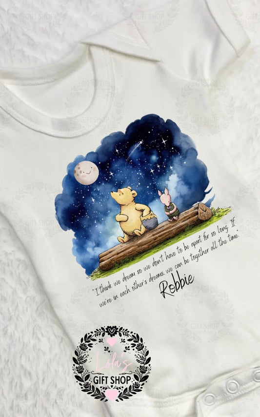 Dreams together baby vest or sleepsuit - Lola’s gift shop <3Dreams together baby vest or sleepsuitLola’s gift shop <3